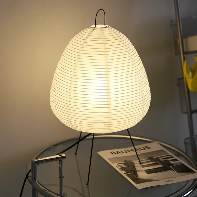DecorBites™ Handmade Wabi Sabi Rice Paper Floor Lamp for Vintage Nordic Home Decor