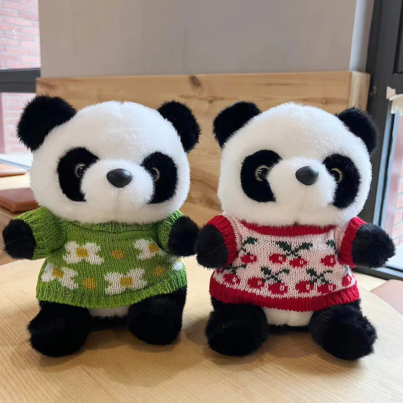 Giant Panda Sweater Plush Toy